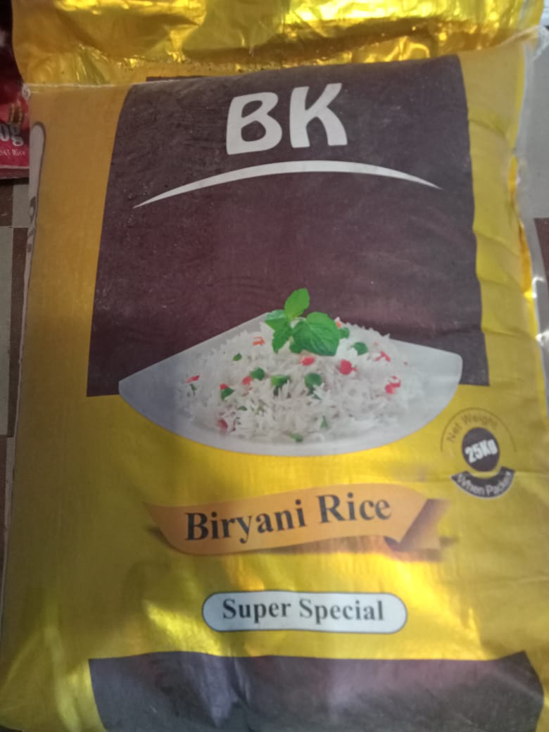 BK Biryani rice 25kg – Vikash Bazar