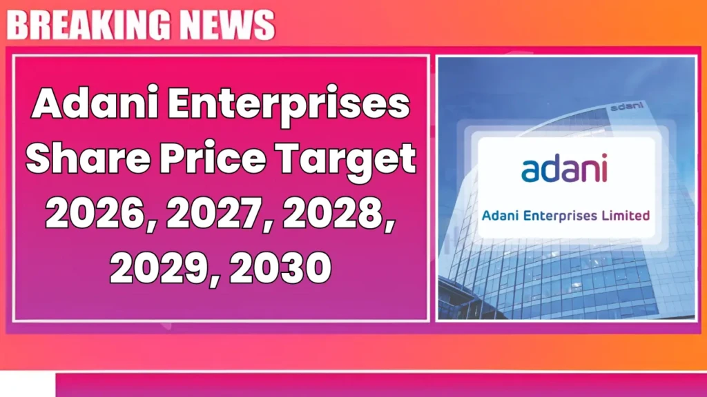 Adani Enterprises Share Price Target Forecast 2026-2030